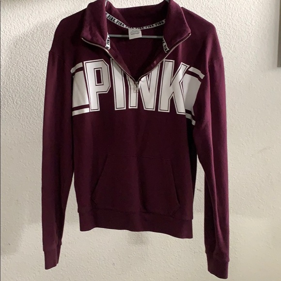 PINK quarter zip - Picture 3 of 5